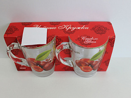 Набор кружек 2шт 1334 Фрукты