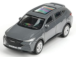 Машина металлическая F7-11-GR haval f7 длина 10,5 см, инерц, серый, в кор.