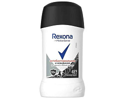 Дезодорант Rexona 40мл стик Антибакт.Невидимый жен.5890