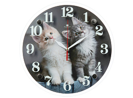 Часы настенные "21 Век" 3030-036 Домашние любимцы