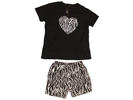 Белье костюм жен. №3 Футболка+шорты 48р-р