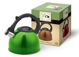 Чайник нержавейка 3л TC-103/6148 со свистком