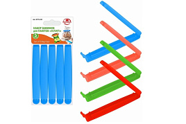 Зажимы для пакетов 5шт. МГ76-184