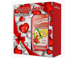 Набор женский Аромика Happy Love(шамп.300мл +гель д.душа 300мл)3544