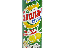 Средство чистящее Биолан Сочный лимон 400г(Казань)31-6/1131