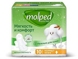 Прокладки Molped Pure Soft 10шт.нормал