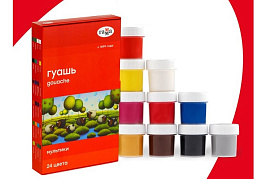 Гуашь 24цв. Гамма 20240401 Мультики 20мл.