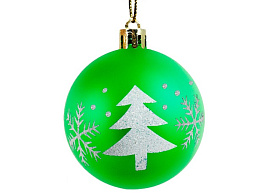 Шар 6см FG250327430C-2 зеленый 1шт