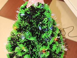 Елка 60см Зеленая светодиод.