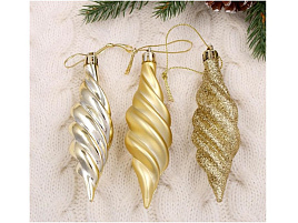 Фигурка Сосулька 4941977 золото 1шт