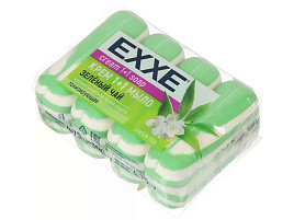 Мыло EXXE 1+1 4*75г Зеленый чай