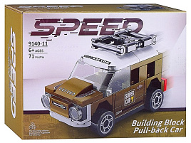 Конструктор Брик 9140-11 Машина 71дет