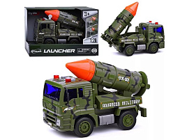 На батарейках WY440C Машина. Военная техника X-001 с ракетной установкой