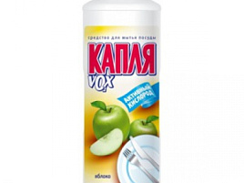 Средство для посуды Капля VOX 500мл Супер Яблоко(Самара)