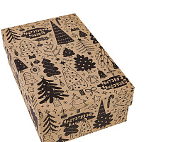 НГ Коробка Елочки 17*11*6 КОР-2122