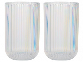 Набор стаканов 2шт 820-672/4221 перламутровый 380мл