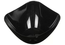 Салатник пластик Рондо квадратный 0,5л черный ИК05205000/8709