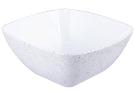 Салатник пластик Granite 0,7л 34602 белый