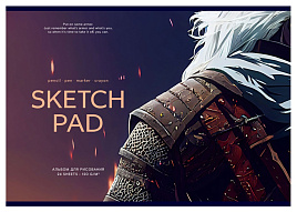 Альбом для рисования 24л. Greenwich Line PS24s-50686 "Player", 120г/м2