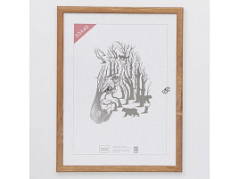 Фоторамка 30*40 дерево Темный дуб 1301 без стекла