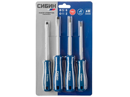Набор отверток Сибин 4шт 25084