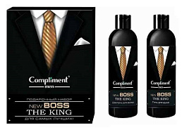 Набор мужской Compliment №1772 Boss King(шамп.д.вол.250мл+гель д/душа 250мл)