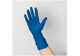 Перчатки резиновые латекс 25пар Gloves прочные L High Risk 0728/0245