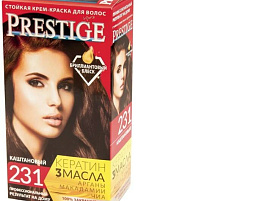 Краска для волос Престиж №231 Каштановый