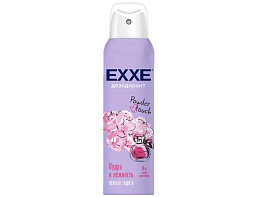 Дезодорант женский EXXE 150мл Powder Touch Свежесть и нежность