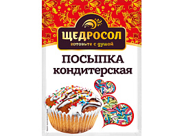 Пасха Посыпка для кулича Вермишель 15гр ЩО78