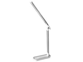 Лампа настольная офисная KD-845 С03 Camelion серебро+белый, LED 9770