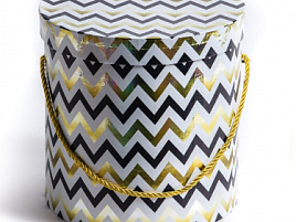 Набор коробок 3в1 Премиум зигзаг со шнурком ПП-5928