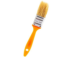 Кисть плоская натуральная щетина 25мм 109-4210 Шабашка