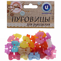 Пуговицы 467-057 Бантики набор 30шт