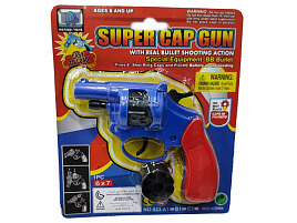 Револьвер под пистоны 923-В1 также стреляет пульками