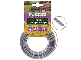 Леска для триммера ДоброСад 2,7мм 10м 702-517