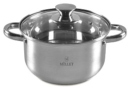 Кастрюля нержавейка 4,4л ML-2022 Millet First prise индукция