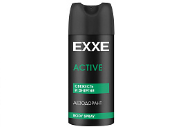 Дезодорант мужской EXXE 150мл спрей Active