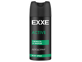 Дезодорант мужской EXXE 150мл спрей Active