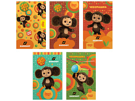 Блокнот 48л. Мульти-Пульти Б7к48кл_53120 "Чебурашка", на склейке