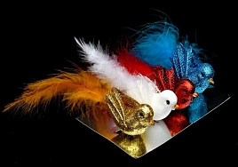 Фигурка Птичка Набор S1748 Цветные 4шт