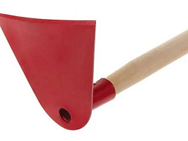 Тяпка нержавеющая сталь 190мм с черенком М-190/0529