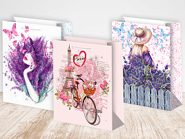 Упаковочная сумочка 18*23 Ч47310 Женская микс