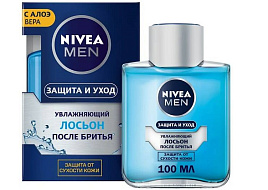 Лосьон после бритья Nivea 100мл.Защита и уход Увлажн.81362/9017