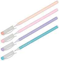 Ручка OfficeSpace BPPC_43051 "Pastel charm" синяя, 0,6мм, на масляной основе, штрих-код
