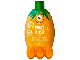 Шампунь Детский Фрутомонстры 400мл Ананас  3в1гель,пена