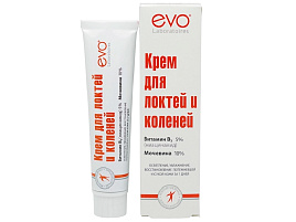 Крем для рук Evo для локтей и коленей с мочевиной и витамином В 46мл.