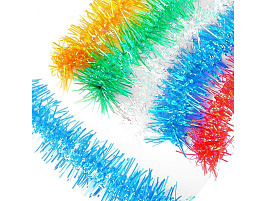 Мишура №21 М-125 неоновая зеленая