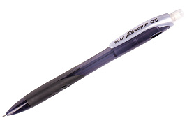 Карандаш механический Pilot H-105-B "Rexgrip" 0,5мм, с ластиком, черный корпус