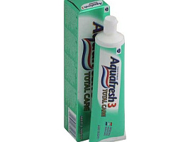 Зубная паста Аквафреш 50мл Тотал Кеа 3 Мягко-Мятная 2421